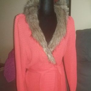 Warm fashionable sweater